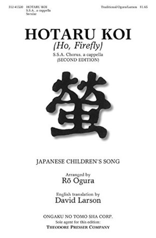 Read Hotaru Koi, Japanese Children's Song, SSA, A Cappella - Arr. Ro Ogura | ePub