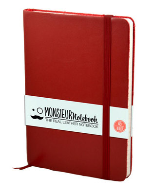 Read Monsieur Notebook Soft Leather Journal - Ruby Red Ruled Medium - NOT A BOOK file in PDF