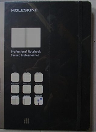 Download Moleskine Pro Collection Notebook: Extra Large, Black (Professional Notebooks) - NOT A BOOK | ePub