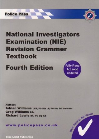 Download National Investigators Examination (NIE) Revision Crammer Textbook - Adrian Williams file in PDF