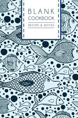 Download Blank Cookbook Recipe & Notes: Marine Design Recipe Journal, 108 Pages, 6x9, Inspiring Creative Recipe Ideas (with Cooking Measurement) - NOT A BOOK file in PDF