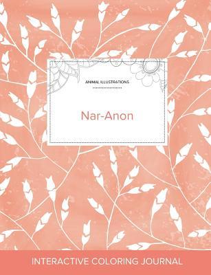 Read online Adult Coloring Journal: Nar-Anon (Animal Illustrations, Peach Poppies) - Courtney Wegner | PDF