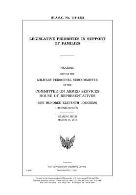 Read online Legislative Priorities in Support of Families - U.S. Congress file in PDF