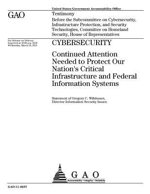 Download Cybersecurity: Continued Attention Needed to Protect Our Nation's Critical Infrastructure and Federal Information Systems - U.S. Government Accountability Office file in PDF
