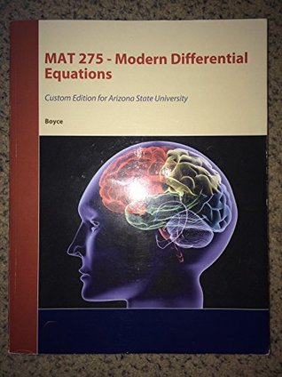 Read Modern Differential Equations - MAT 275 Arizona State University - William Boyce | PDF