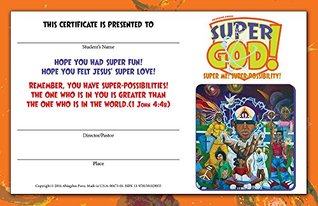 Download Vacation Bible School (VBS) 2017 Super God! Super Me! Super-Possibility! Student Certificates (Pkg of 25) -  file in ePub