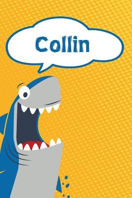 Read online Collin: Personalized Shark Isometric Dot Paper Notebook for Kids 120 Pages 6x9 -  file in PDF