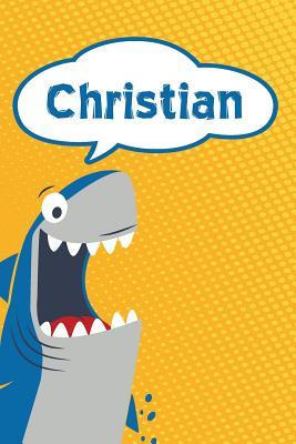 Read Christian: Personalized Shark Isometric Dot Paper Notebook for Kids 120 Pages 6x9 -  | ePub