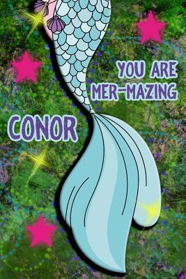 Download You Are Mer-Mazing Conor: Wide Ruled Composition Book Diary Lined Journal Green with Mermaid Tail - Lacy Shwimmer | ePub