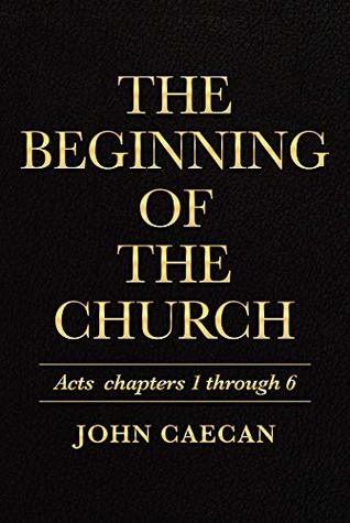 Download The Beginning of the Church: Acts chapters 1 through 6 - John Caecan | ePub