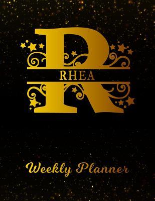 Read Rhea Weekly Planner: 2 Year Personalized Letter R Appointment Book January 2019 - December 2020 Black Gold Cover Writing Notebook & Diary Datebook Calendar Schedule Plan Days, Set Goals & Get Stuff Done -  file in ePub