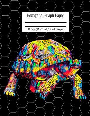 Read online Hexagonal Graph Paper: Organic Chemistry & Biochemistry Notebook, Vibrant Giant Turtle Cover, 160 Pages (8.5 x 11 inch, 1/4 inch hexagons) - Nick Darker | PDF