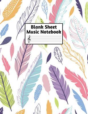 Download Blank Sheet Music Notebook: Easy Blank Staff Manuscript Book Large 8.5 X 11 Inches Musician Paper Wide 12 Staves Per Page for Piano, Flute, Violin, Guitar, Trumpet, Drums, Cello, Ukelele and other Musical Instruments - Code: A4 7330 - Karli Huang | PDF