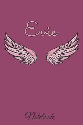 Download Evie Notebook: A beautiful personalized angel wings soft cover notebook with 100 lined pages in 6x9 inch format. Personal Diary Personalized Journal Customized Journal -  file in ePub