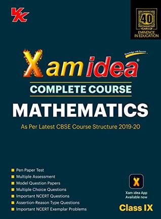 Download Xam Idea Complete Course Mathematics for CBSE Class 9 - 2020 Exam - VK Global Publications file in PDF