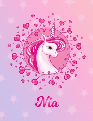 Read Online Nia: Unicorn Sheet Music Note Manuscript Notebook Paper Magical Horse Personalized Letter N Initial Custom First Name Cover Musician Composer Instrument Composition Book 12 Staves a Page Staff Line Notepad Notation Guide Compose Write Songs - Unicornmusic Publications file in PDF