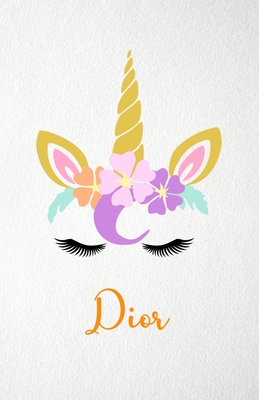Read Online Dior A5 Lined Notebook 110 Pages: Funny Blank Journal For Lovely Magical Unicorn Face Dream Family First Name Middle Last Surname. Unique Student Teacher Scrapbook/ Composition Great For Home School Writing - Whisky Man Gift Personal Popular Design file in PDF